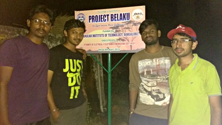 These Engineers and Students Electrified Two Karnataka Villages in Less Than Two Months